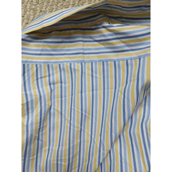 Burberry button down shirt size L 17 34 - Picture 4 of 7